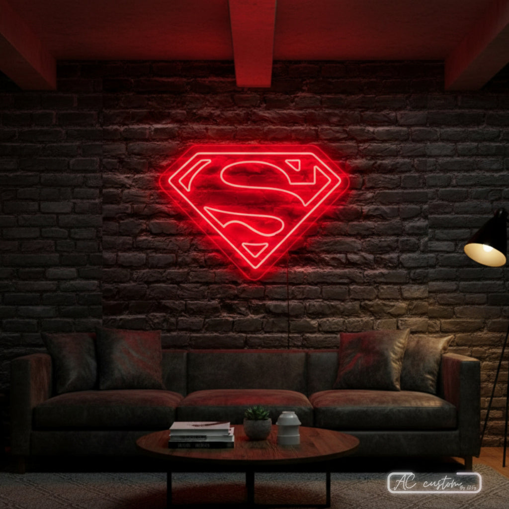 Néon "Superman"