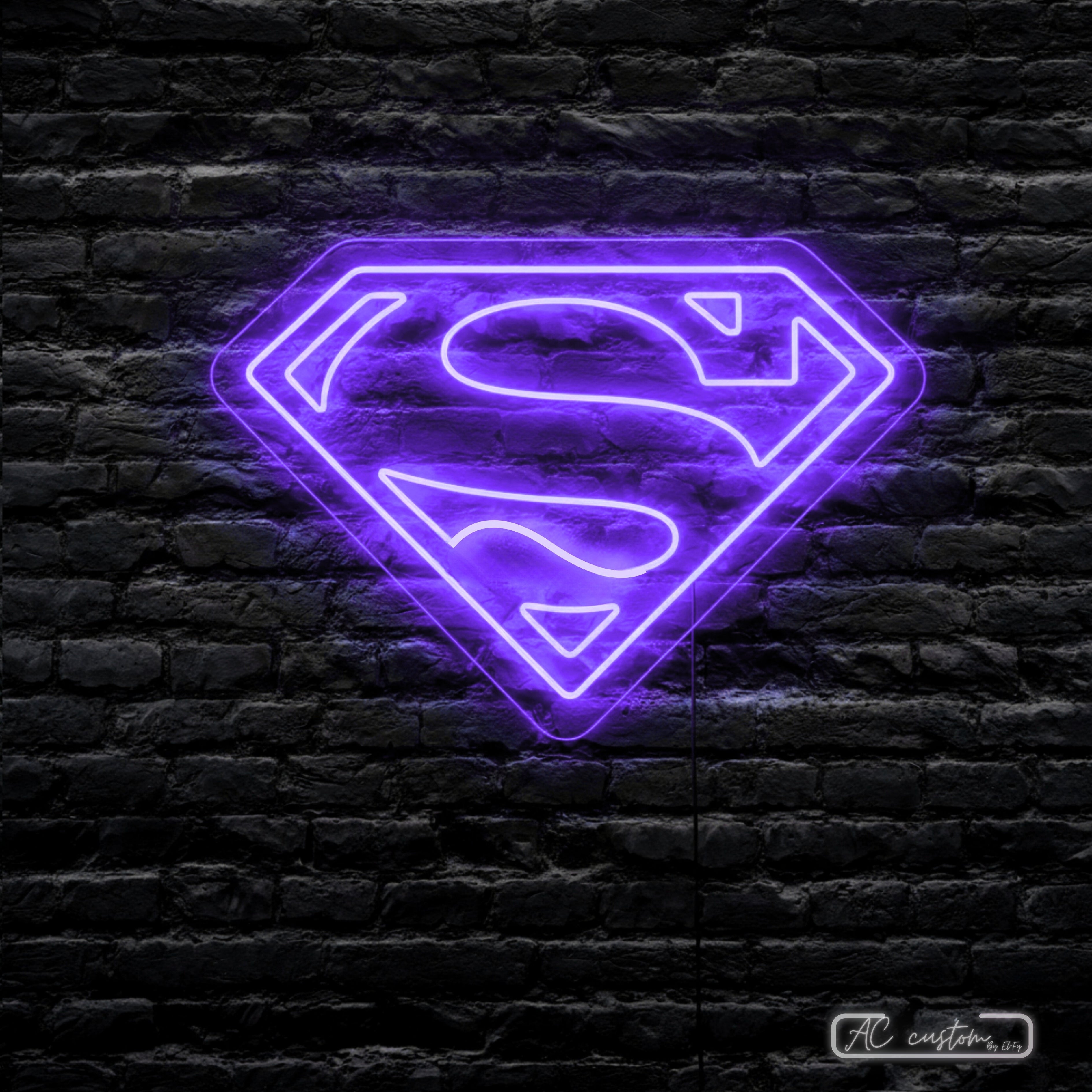 Néon "Superman"