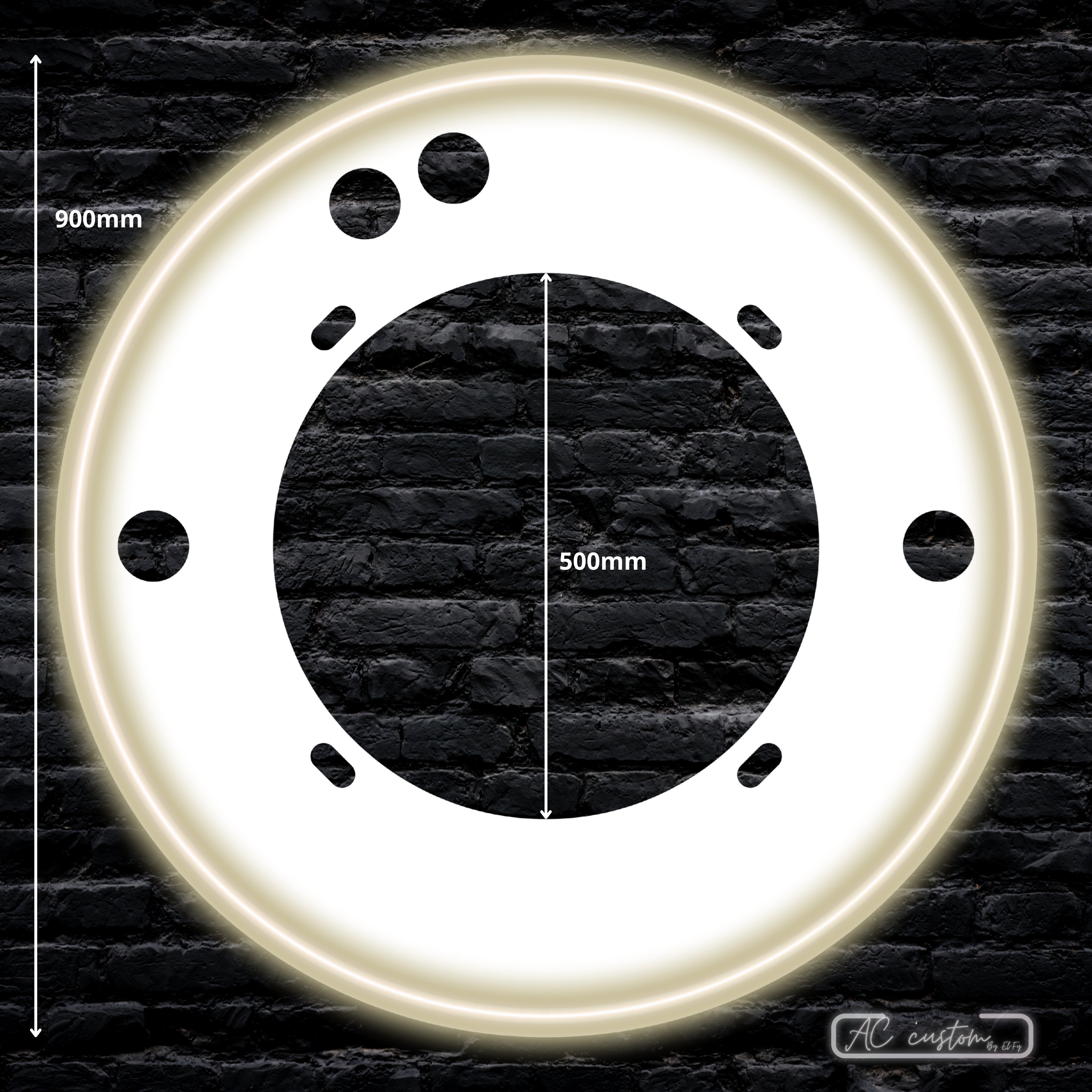 Robe à Maquillage Lumineuse LED – L'Innovation Événementielle par ACcustom