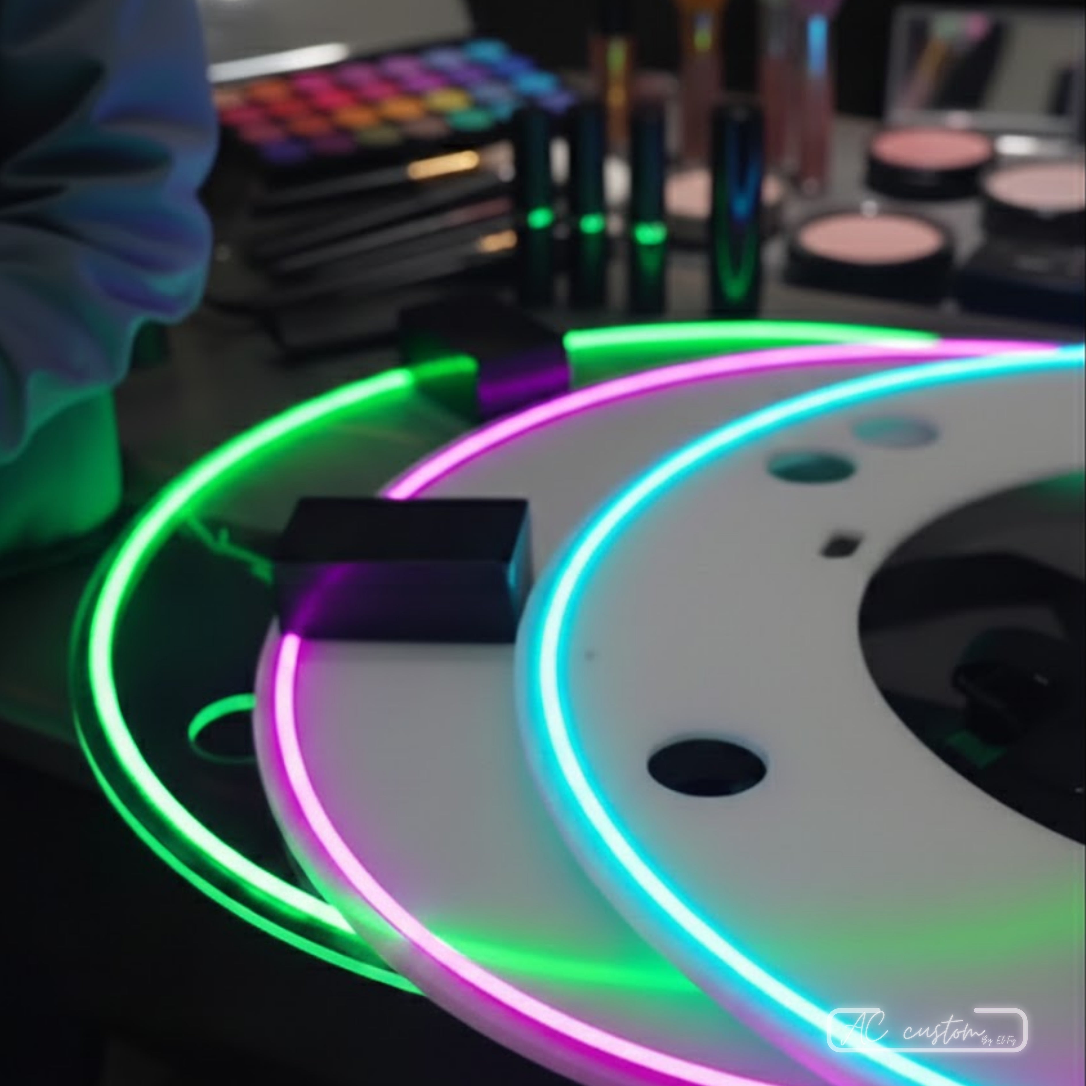 Robe à Maquillage Lumineuse LED – L'Innovation Événementielle par ACcustom